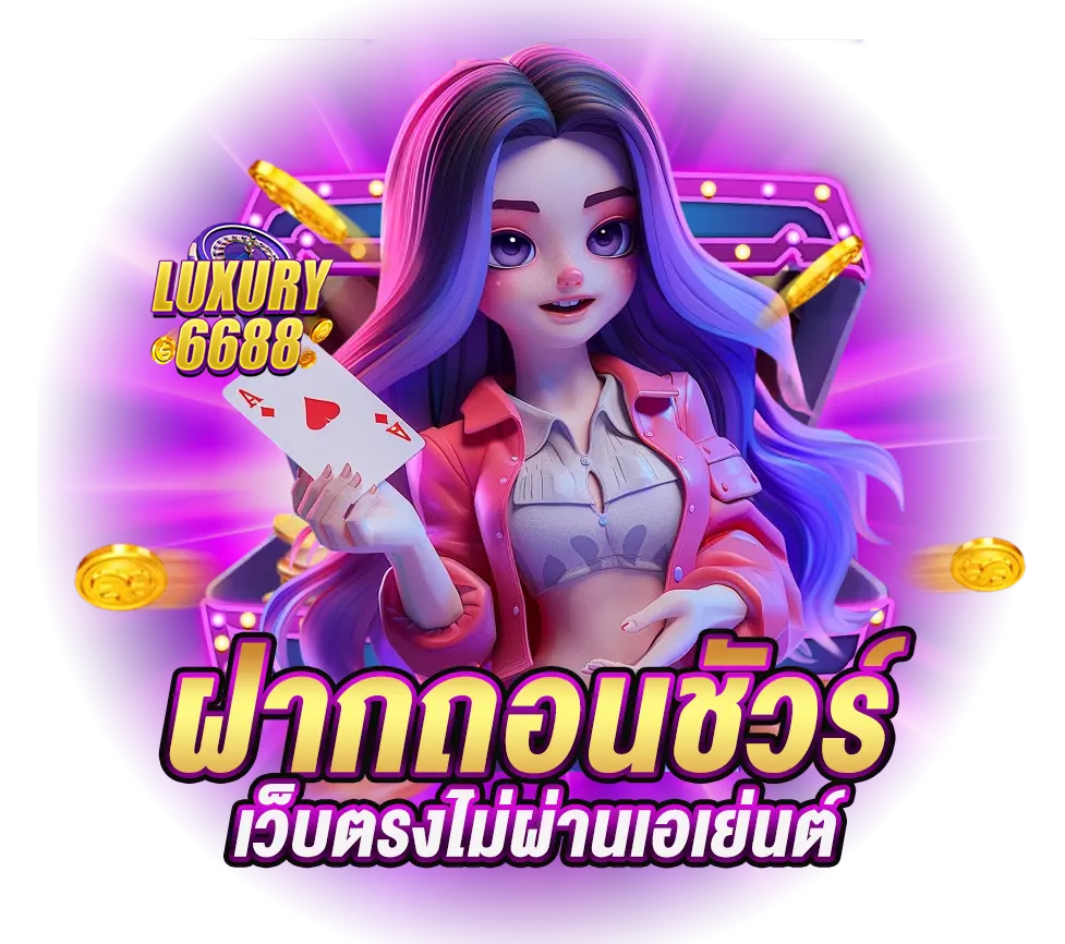 LUXURY6688 ระบบฝากถอนออโต้ไว 3 วิ มั่นคง ชัวร์และปลอดภัยที่สุด 100%